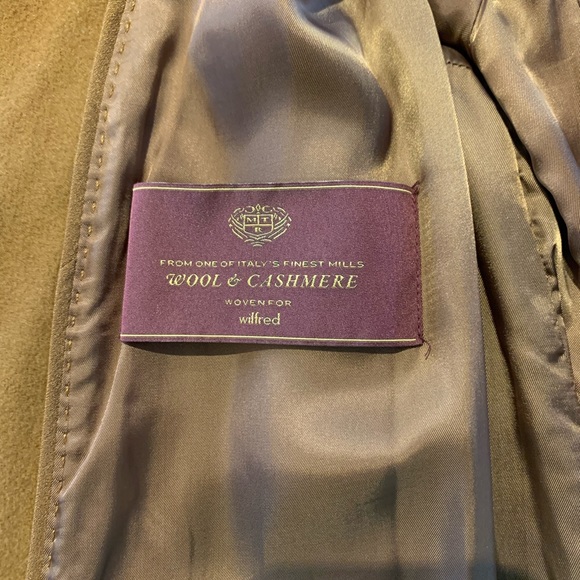 Aritzia Wilfred Cocoon Coat Long - Cigar - Picture 12 of 12